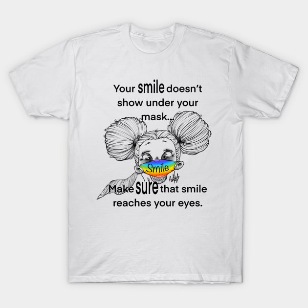 Smile T-Shirt by LadyKikki